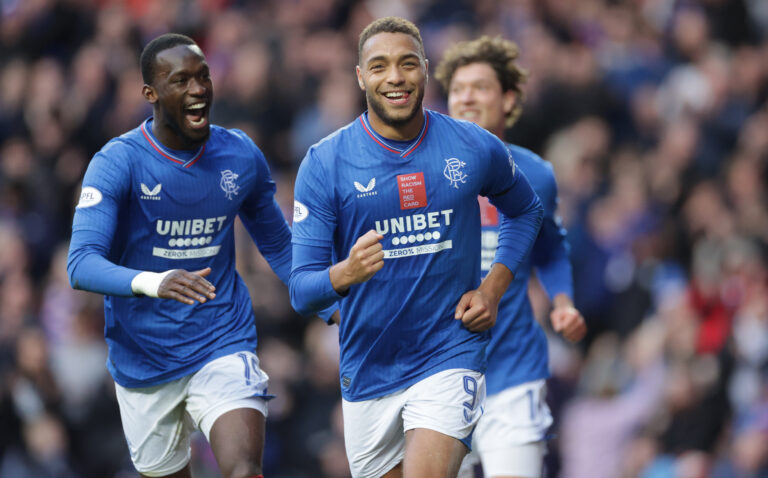 Rangers’ Cyriel Dessers brings James Tavernier into bizarre fan rant