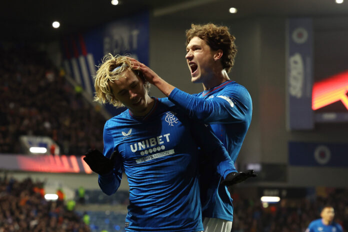 Rangers FC v AC Sparta Praha: Group C - UEFA Europa League 2023/24 Rangers Sam Lammers