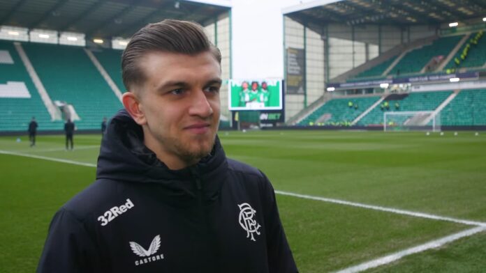 Rangers left back Ridvan Yilmaz