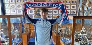 Rangers Ibrox Alfie Hutchison