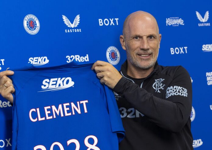 010824_Philippe_Clement_New_Contract_08 Rangers manager Philippe Clement