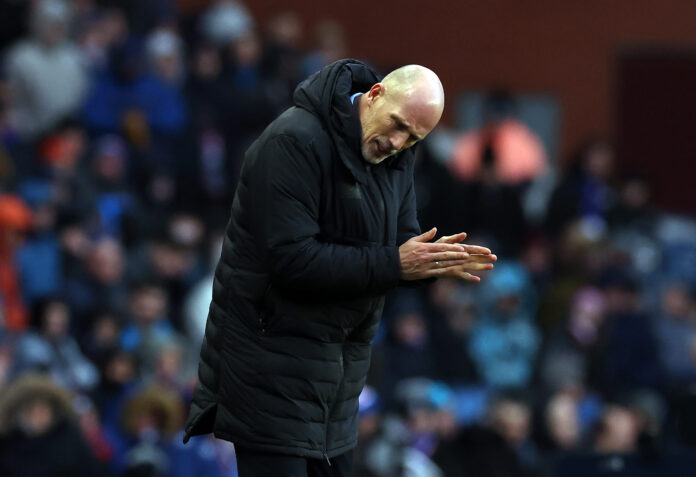 Rangers manager Philippe Clement