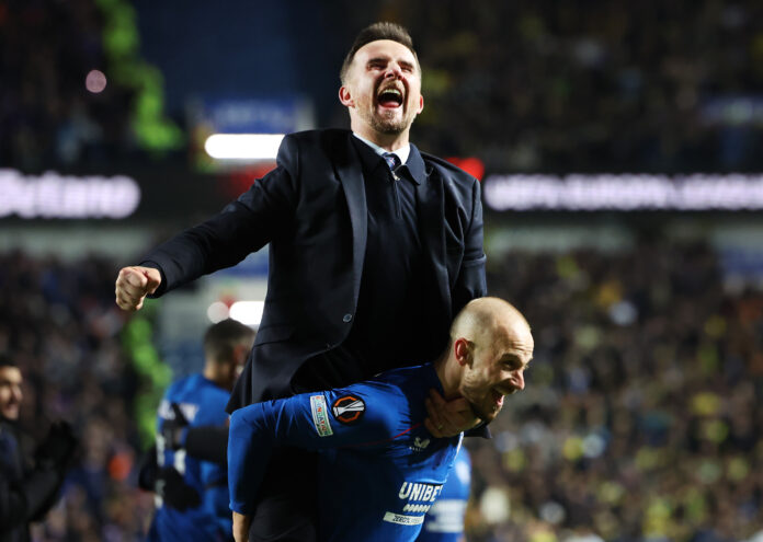 GLASGOW, SCOTLAND - MARCH 13: Barry Ferguson, Head Coach