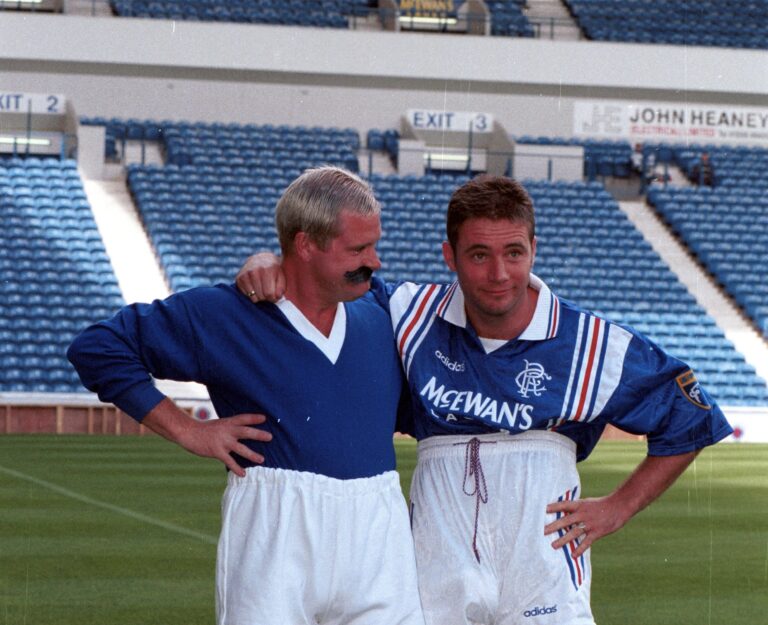 He Gets on My Nerves: Gazza on Ally in Legendary Rangers Confession He Gets on My Nerves: Gazza on Ally in Legendary Rangers Confession