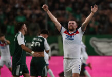 Scotland’s John Souttar shines as Rangers’ Soapy Struggles John Souttar celebrates as Rangers win in Greece