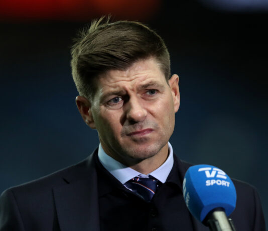 Rangers fans stunned as Steven Gerrard odds dramatically change Steven Gerrard speaks to the media after Rangers’ Europa League fixture against Brøndby at Ibrox.