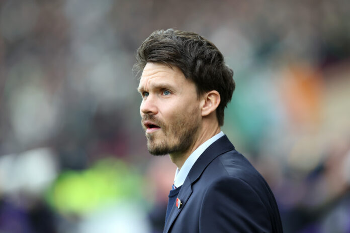 Celtic v Rangers - Premier Sports Cup Semi Final Rangers manager Danny Rohl in a suit at Hampden for Celtic v Rangers.
