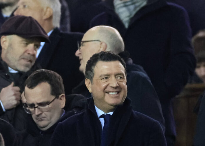 New CEO Jim Gillespie of Rangers as Rangers sort out the lack of Rangers.