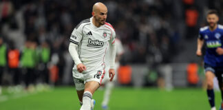 Vaclav Cerny in action for Besiktas as Rangers get heavily linked.