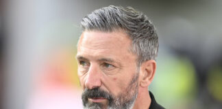 Incoming Rangers manager Derek McInnes at former club Hearts