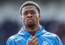 Rangers defender Emmanuel Fernandez