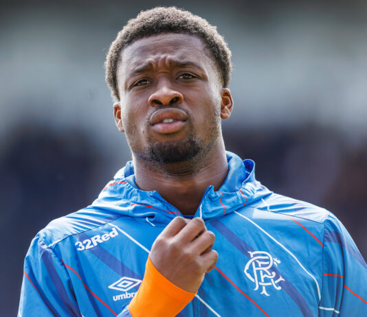 Rangers defender Emmanuel Fernandez
