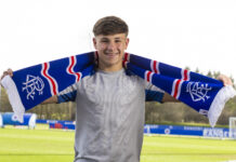Young Kyle Glasgow extends his Rangers contract in advance of Alloa switch.