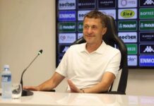Saša Ilić boss of Partizan Belgrade speaks to the media about Vanja Dragojevic's departure to Rangers.