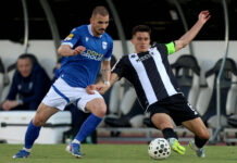 Vanja Dragojevic of Partizan Belgrade, Rangers target.