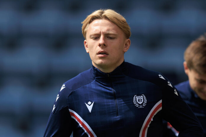 Former Rangers target Luke Graham of Dundee now Stoke City.
