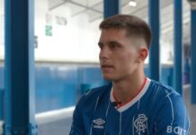 New Rangers signing Vanja Dragojevic lets major Rohl admission slip New Rangers signing Vanja Dragojevic poses in the shirt at Ibrox.