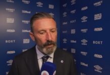 Derek McInnes speaks to Rangers TV following Hibernian defeat at Ibrox.
