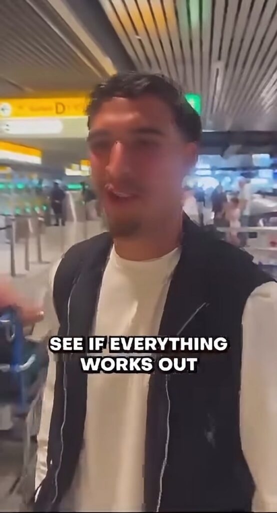 Couhaib Driouech admitting he's injured and hoping his medical works out.