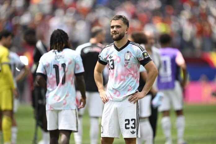 Spain vs Belgium - FIFA World Cup 2026 Rangers and Belgium midfielder Nico Raskin, for whom there are no bids