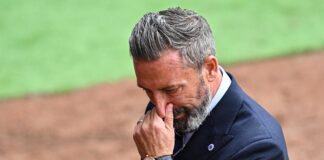 Dundee United v Rangers William Hill Premiership Manager Derek McInnes of Rangers