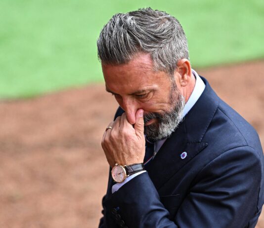 Dundee United v Rangers William Hill Premiership Manager Derek McInnes of Rangers