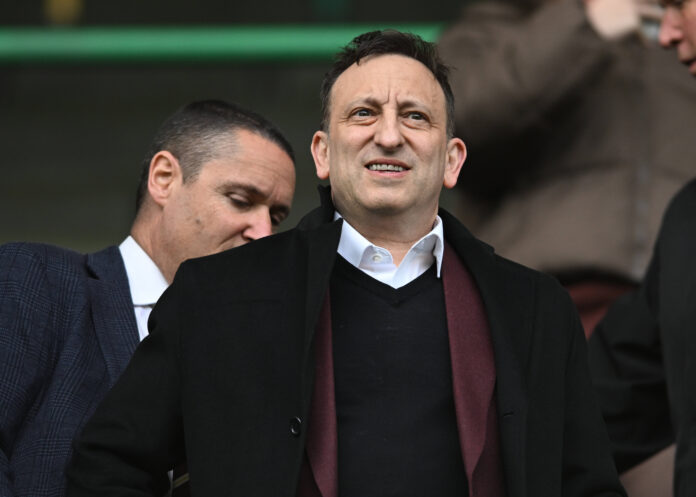 Hearts supremo Tony Bloom whose Jamestown technology is deployed at multiple clubs.