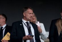 SFA Chief Executive Ian Maxwell at Hampden as Derek McInnes SFA Ban reduced.