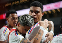 Rangers players on internationals